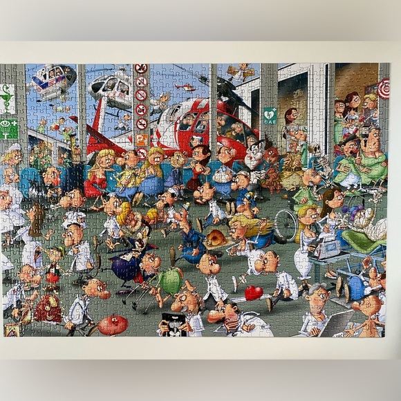 Piatnik Ruyer - Emergency Room Puzzle 1000 piece puzzle. 🧩 - Picture 4 of 4